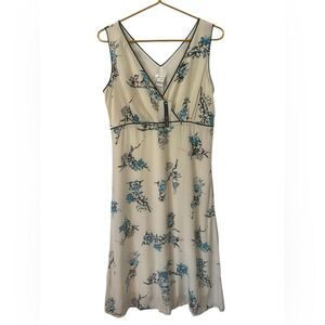 NWT Kenzie 100% Silk Floral V-Neck Dress, Woman’s Size‎ 10